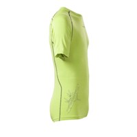 E NKR mens bamboo short sleeve T-shirt Lt.green/grey sew.