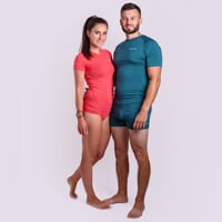 E NKRZ das kurzärmelige Damen-T-Shirt mit bambus Erdbeere
