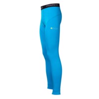 E SDN mens bamboo tights black/Lt.green sew.