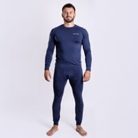 E SDN mens bamboo tights navy