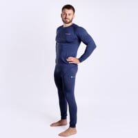 E SDN mens bamboo tights navy
