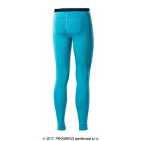 E SDN mens bamboo tights black/Lt.green sew.
