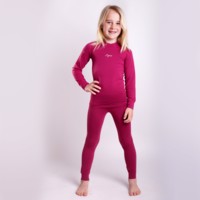 E SDND kids bamboo tights black/yellow sew.