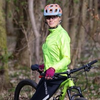 FLOWY BIKE Windjacke neon gelb