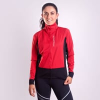 FOLGARIA die Fahrradjacke für Damen rot/schwarz
