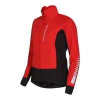 FOLGARIA die Fahrradjacke für Damen rot/schwarz