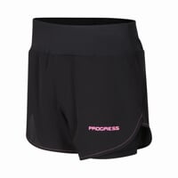 FORTUNA SHORTS omen's running shorts 2in1 black