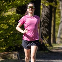 FORTUNA SHORTS omen's running shorts 2in1 black
