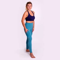 FORZA Sportleggings für Frauen blaugrün