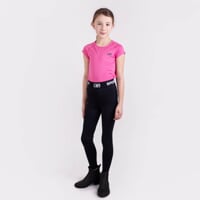 GAMMA KID die Kinderreitleggings BLK
