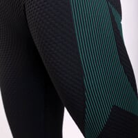 GEMA LEGGINS Fitness seamless Leggings schwarz/grun