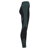 GEMA LEGGINS Fitness seamless Leggings schwarz/grun