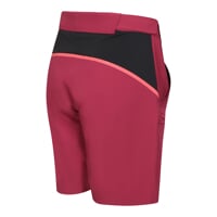 GENIA BIKE SHORTS dámské cyklo šortky vínová/černá