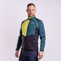 GLACIER die Herrenjacke schwarz/Gelb/Grün
