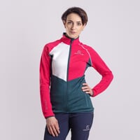 GLACIERA die Damenjacke schwarz/weiss/grün