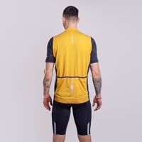 GRAVEL Herren Radtrikot sandig/schwarz