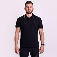 HOGAR das Bambus-Poloshirt schwarz