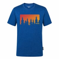 HRUTUR "FOREST" das Kurzarmhemd navy