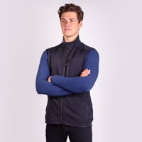 ORIGINAL HUNTER VEST men's full-zip technical vest black