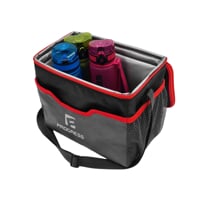INSULATION BAG small schwarz/red