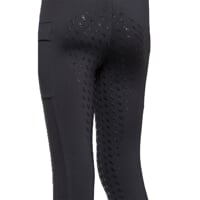 IOTA GIRL girl's riding leggings black