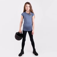 IOTA GIRL girl's riding leggings black