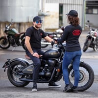 JAWA Bambus-T-Shirt schwarz
