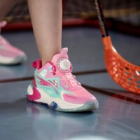 JUNIOR BASKETBALL kindersportschuhe rose/pink/turquoise