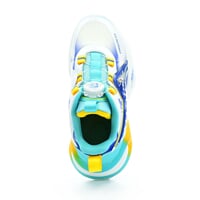 JUNIOR BASKETBALL kindersportschuhe weiß/blau/petrol