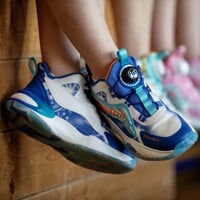 JUNIOR BASKETBALL kindersportschuhe weiß/blau/turquoise