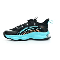 JUNIOR TRAINING children's sports shoes black/turquoise/orange