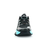 JUNIOR TRAINING children's sports shoes black/turquoise/orange