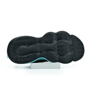 JUNIOR TRAINING children's sports shoes black/turquoise/orange