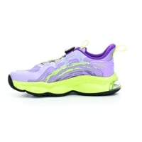 JUNIOR TRAINING children's sports shoes lilac/lemon