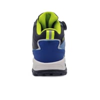 JUNIOR TREK MID WP wasserdichte Winterkinderschuhe schwarz/hellblau/navy
