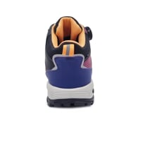 JUNIOR TREK MID WP wasserdichte Winterkinderschuhe Schwarz/Himbeere/navy