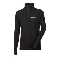 LOGAN 23PR mens zip neck pullover black