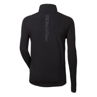 LOGAN 23PR mens zip neck pullover black