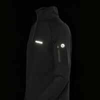 LOGAN 23PR mens zip neck pullover black