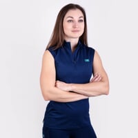 LUKA LADY women's riding sleeveless shirt navy