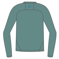 MA NDR 125 Langarm-Merinoshirt für Herren teal