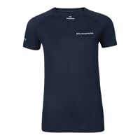 MA NKRZ 125 Damen Merino Kurzarmshirt blackened blue