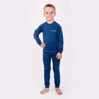 MB TDRD kid's functional long-sleeved T-shirt petroleum/Lt.blue