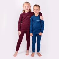 MB TDRD kid's functional long-sleeved T-shirt petroleum/Lt.blue