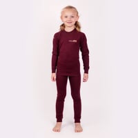 MB TDRD kid's functional long-sleeved T-shirt plum/apricote
