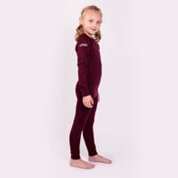 MB TDRD kid's functional long-sleeved T-shirt plum/apricote