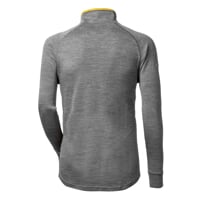MB TRZ men's functional long-sleeved T-shirt grey melange/petroleum