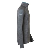 MB TRZ men's functional long-sleeved T-shirt grey melange/petroleum