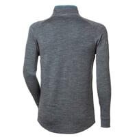 MB TRZ men's functional long-sleeved T-shirt grey melange/petroleum