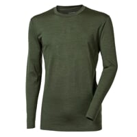 ORIGINAL pánské triko LS MERINO khaki melír